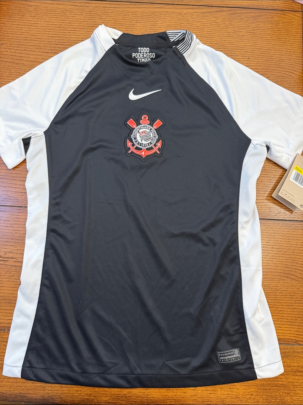 Nike Women’s Black & White Corinthians Training Jersey